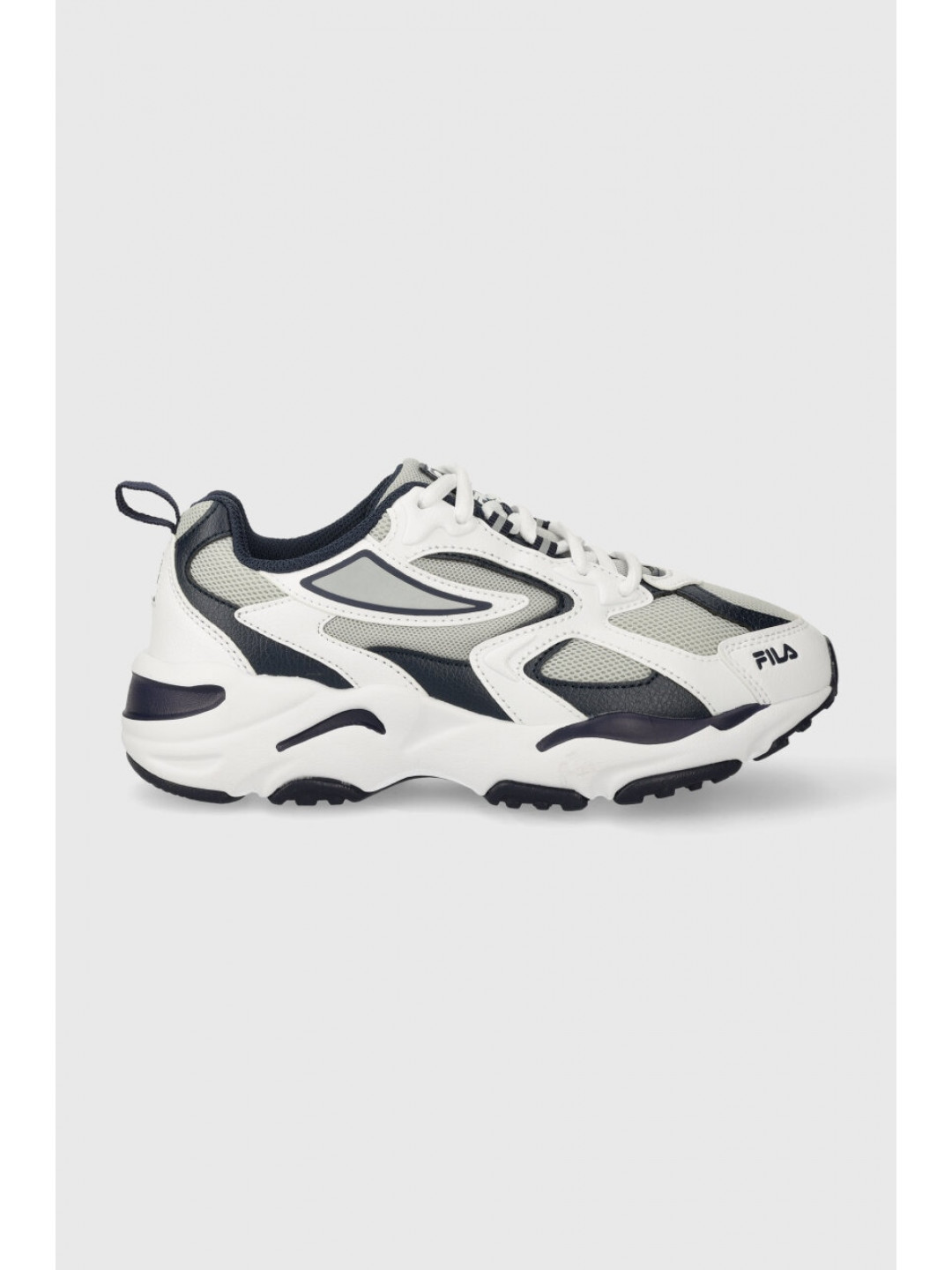 Dětské sneakers boty Fila šedá barva